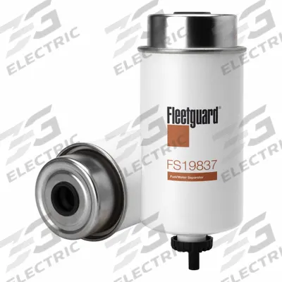 FLEETGUARD Fuel Filter: Spin-On, 7 3/4 in Overall Lg, 3 1/8 in Outside Dia - Spin-On Fuel/Water Separators