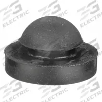 Bumper Door Stop: Door - Mounted, 11/32 in Wd, 11/32 in Overall Ht, Black (MPN 734-034S). Key specifications — Product Type: Bumper Door Stop; Brand: APPROVED VENDOR; Color: Black.