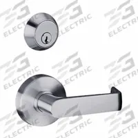 TOWNSTEEL Door Lockset: Storeroom Lever Locksets, Chrome, ADA Compliant (MPN MSS-L-S-07-626). Key specifications — Ligature Resistance: Not Ligature-Resistant; Brand: TOWNSTEEL; Lockset Function ANSI Code: F07; Visual Indicator Message: No Message; Lockset Style: Mortise; ADA Compliant: Yes; Finish: Satin Chromium-Plated.
