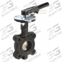 MILWAUKEE VALVE Butterfly Valve: 3 in Pipe Size, Concentric, 200 psi Max. Pressure (CWP), Lug, Lever (MPN ML232B). Key specifications — Brand: MILWAUKEE VALVE; Handle Type: Lever; Disc Material: Ductile Iron.