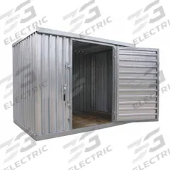 Storage Shed: 110 in W x 153 in D x 85 in H, 821.2 cu ft, Gray, 106 in L x 148 in D x 78 in H (MPN STOR-912-G-W-1RH). Key specifications — Brand: APPROVED VENDOR; Product Type: Outdoor Storage Shed; Resistance Properties: Weather Resistant; Assembled: Unassembled; Fire Rating: Not Rated; Lockable: Yes.