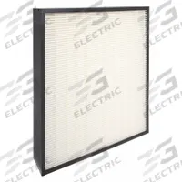 GRAINGER Minipleat Air Filter: 24 in x 24 in x 4 in, Synthetic, Plastic, No Header, MERV 11 (MPN 2GFX6). Key specifications — Brand: GRAINGER; Frame or Header Material: Plastic; Media Material: Synthetic.