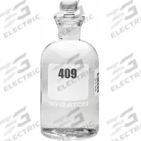 WHEATON BOD Bottle: 300 mL, Stopper, 165 mm, Colorless, # Sequence: 409-432, Closure Included (MPN 227497-18). Key specifications — Closure Type: Stopper; Mouth Size: Narrow; Brand: WHEATON; Body Color: Colorless.