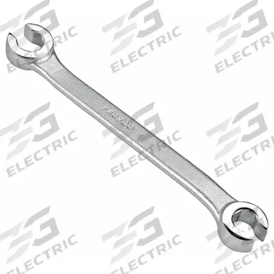 PROTO Flare Nut Wrench: Alloy Steel, Satin, 3/4 in_7/8 in Head Size - SAE, Double End, Standard-Head, 6-Point Flare Nut Wrenches