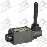 PARKER Hydraulic Directional Valve: 22 gpm Max Flow Rate, D03 NFPA Size, Three Positions, D1VL (MPN D1VL001CN). Key specifications — attr1018253: PARKER; attr1018274: D03; attr1018249: D1VL001CN; attr1018300: Manual; attr1018289: D1VL.