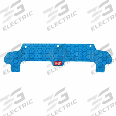 MILWAUKEE Helmet Sweat Band: Polyester, Blue - Sweat Bands for Hard Hats and Bump Caps