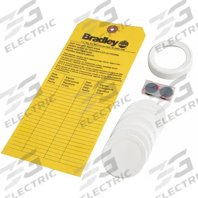 BRADLEY Eyewash Refill Kit: On-Site(R), Bradley, Eyewash Refill Kit - Accessories for Gravity-Fed Portable Eyewash Stations