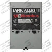 SJE-RHOMBUS High Water Alarm: High Level, Manual, 86 dB, Audio/Visual, 1 Alarm Inputs, 1 (MPN 101-01H). Key specifications — Brand: SJE-RHOMBUS; Manufacturer Part Number: 101-01H; Switch Type Included: Tether Float; Battery Backup: No.