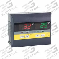 DWYER Temperature/Humidity Switch: 0%to 100% Relative Humidity Range, -50°C to 150°C (MPN THC-31). Key specifications — Accuracy: ±3% @ 20 to 90% RH; Brand: DWYER; Supply Voltage: 20 to 250V AC/24V DC; Mounting Style: Panel Mount.