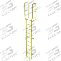 TRI-ARC Ladder,Walk-Thru Fixed,Steel,10-Rung: 13 ft Overall Ht, 28 in Overall Wd, Steel, 10 Rungs (MPN WLFS0210-Y). Key specifications — Brand: TRI-ARC; Number of Sections: 1.