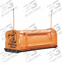 BUYERS PRODUCTS Vehicle Mounted Snow Pusher: Tractor, 40 hp Machine Horsepower Required, Steel (MPN 2604108). Key specifications — Moldboard Material: Carbon Steel; Pusher Shoe Material: Steel; Brand: BUYERS PRODUCTS.
