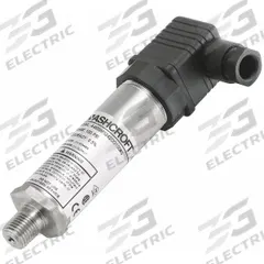 Pressure Transmitter: 0 psi to 100 psi, 4 to 20mA DC, Hirschmann® Form A DIN 43650-A, IP65 /4X (MPN A4SBM0242D0100#). Key specifications — Process Connection Type: NPT; Intrinsically Safe: Intrinsically Safe; Housing Material: Stainless Steel; IP Rating: IP65; Electrical Connection: Hirschmann® Form A DIN 43650-A; Series: A4; NEMA Rating: 4X; Output: 4 to 20mA DC.