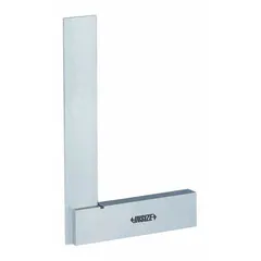 INSIZE Precision Steel Square with Wide Base: 90° Angle, 10 x 6 in Outside Dimensions, Steel (MPN 4707-250). Key specifications — attr1182176: Steel; attr1182181: Box; attr1182159: INSIZE; attr1182175: 10 x 6 in; attr1182177: 0.0017 in (Inside); 0.0018 in (Outside); attr1182182: Yes.