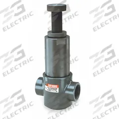 HAYWARD Pressure Regulator: CPVC, FPM, Threaded x Threaded, 1 1/2 in Inlet Connection Size (MPN PR20150T). Key specifications — Brand: HAYWARD.