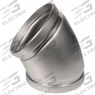 GRUVLOK Metal Pipe Elbow: 304 Stainless Steel, 1 1/2 in x 1 1/2 in - Grooved Pipe Fittings