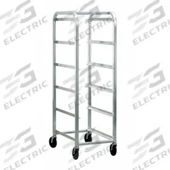 NEW AGE Bin Cart: 250 lb Max Load Capacity, 5 Bins, 16 in Compatible Bin Dp, 25 in Compatible Bin Lg (MPN 97253). Key specifications — Brand: NEW AGE; NSF Certified: No.