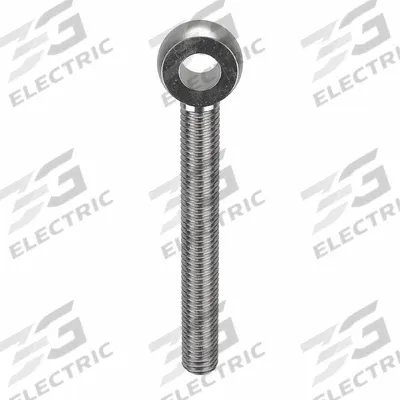 KEN FORGING Fixed Rod End: Stainless Steel, Plain, Right Hand - Stainless Steel Male Threaded Fixed Rod Ends