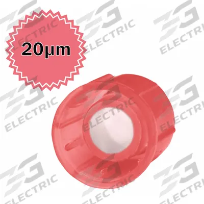 MTC BIO Caps for FlowTubes(TM): 14.4 mm Dia, Red, HDPE, Unlined, Narrow Mouth Size - Plug Caps