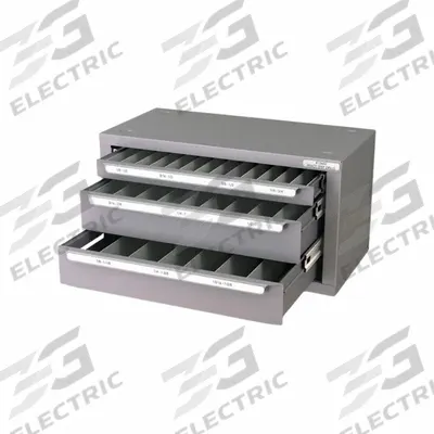 HUOT Drill Bit Dispenser: For 1/8 in to 1 3/8 in Drill Bits (MPN 13652) - Drill Bit Chests