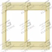 HUBBELL PREMISE WIRING Wall Plate: 2 Gang, Flat Module, White, Plastic (MPN IMF2TI). Key specifications — attr1232927: HUBBELL PREMISE WIRING; attr1232925: Plastic; attr1232906: White; attr1232910: Horizontal; attr1233516: Flat.
