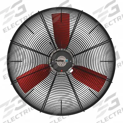 MULTIFAN Fan Head: 24 in Blade Dia, Variable Speeds, 115V AC, 1/3 hp Motor - Corrosion-Resistant Industrial Fan Heads
