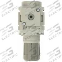 SMC Regulator: Die-Cast Zinc, 1/4 in NPT, 2.900755 psi to 29.0075 psi, 1 MPa Max Op Pressure, Knob (MPN AR20K-N02-1Z-D). Key specifications — attr111664: No; attr111400: AR-D; attr111627: SMC.