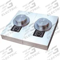 MITEE-BITE Machinable Pitbull Clamp: Steel, Blunt Face, 0.06 in Machinable Wd, 3/8"-16 Bolt, 4 PK (MPN 26077). Key specifications — Manufacturer Part Number: 26077; Brand: MITEE-BITE PRODUCTS INC.