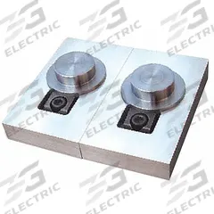MITEE-BITE Machinable Pitbull Clamp: Steel, Blunt Face, 0.06 in Machinable Wd, 3/8"-16 Bolt, 4 PK (MPN 26077). Key specifications — Manufacturer Part Number: 26077; Brand: MITEE-BITE PRODUCTS INC.