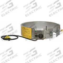 APPROVED VENDOR Drum Heater: 115V AC, 1,920 W Watts, 200°F to 400°F, Drums, For 30 gal Drum Capacity (MPN TRX30H115). Key specifications — Brand: APPROVED VENDOR; For Container Type: Drums; Environment: Indoor; Current Rating: 16 A.