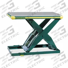 SOUTHWORTH Scissor Lift Table: Electric, 4,000 lb Load Capacity, 42 1/4 in Max Lifting Ht, 115V AC (MPN LS4-36-4848). Key specifications — attr925632: SOUTHWORTH; attr925651: 115V AC; attr925643: Hydraulic.