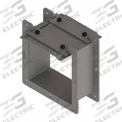 Wireway Nipple: 6 in Wd, 6 in Ht, 3 in Lg, Steel (MPN F66LN3). Key specifications — Brand: HOFFMAN; With Knockouts: No.