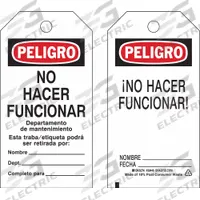 BRADY Danger Tag: Danger, Polyester, Write-On Surface, English, Danger, Tag, Plastic (MPN 39446)