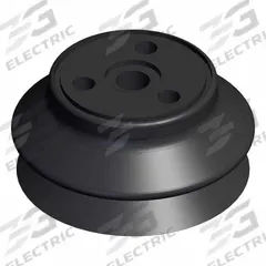 SMC Vacuum Pad: Bellows, w/o Adapter, 40 mm Pad Dia, NBR, Black, 50, 20.5 mm Pad Ht, ZP (MPN ZP40HBN). Key specifications — attr1019101: ZP40HBN; attr1019103: SMC; attr1019107: 50.