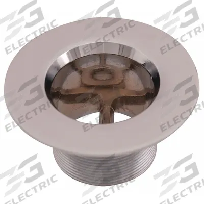 APPROVED VENDOR Tub Strainer Body: Zinc, 1 3/8 in Overall Dia - Bathtub Drain Replacement Parts