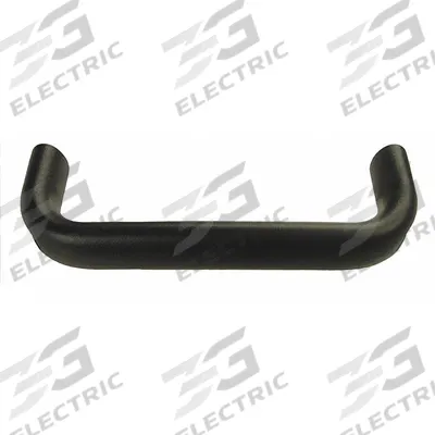 MONROE PMP Pull Handle: Unthreaded Holes, Aluminum, Black - Load-Rated Standard "U" Pull Handles