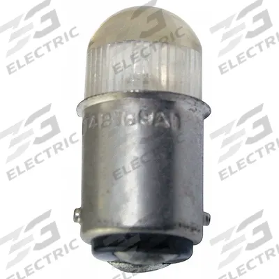 EATON Miniature Neon Bulb: Neon, Miniature Bayonet (BA9s), (T) Tubular, T3-1/4 - BA9s Single-Contact Miniature Bayonet Base Lamps