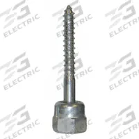 SAMMYS Rod Hanger: 1/4 in Overall Dia, 3 in Overall Lg, 1/4 in Screw Size, Steel, Zinc Plated, 25 PK (MPN 8010957). Key specifications — Drive Type: External Hex; Screw Size: 1/4 in; ICC Approved for Un-Cracked Concrete: No; Seismic Approved: No; Mount Type: Vertical; Brand: SAMMYS; Compatible Material: Wood; ICC Approved for Cracked Concrete: No.