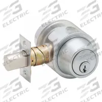 FALCON LOCK Deadbolt Lock: Cylindrical, 1 7/8 in Door Thick - Max, Chrome (MPN D231CP6 626). Key specifications — ADA Compliant: Yes; Brand: FALCON LOCK; Cylinder Core Type: Conventional Core Cylinder; Finish: Satin Chromium-Plated; Keyway Type: Schlage C; Visual Indicator Message: No Message; Includes Core: Core Included; Ligature Resistance: Not Ligature-Resistant.