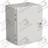 RITTAL Enclosure: Steel, 11 in x 11 in x 6 in, NEMA 4, Solid Cover, Hinged (MPN JB121206HC). Key specifications — Closure Method: 1/4-Turn Latch; Brand: RITTAL; Knockouts: Not Included.