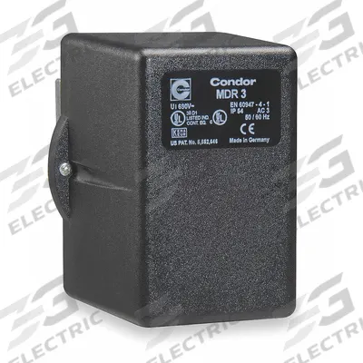 CONDOR USA, INC Pressure Switch: Std, 10 psi – 90 psi, 3/8" NPT - High-Performance Air Compressor Switches