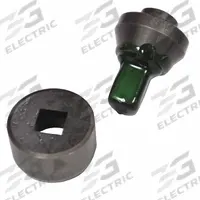HUSKIE TOOLS Punch and Die Set: Square Punch, 1/2 in Punch Size, 1/2” Square Punch & Die Set, Steel (MPN SHD-12SQ). Key specifications — attr277229: HUSKIE TOOLS; attr255989: 1/2 in; attr255991: Square; attr255992: 1/2” Square Punch & Die Set; attr255993: Steel.