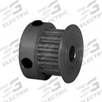 DAYTON Timing Pulley: Modified Curvilinear, Fixed, For GT Timing Belt Section, For 6 mm Belt Wd (MPN 16-3P06-6CA2). Key specifications — Brand: DAYTON; Finish: Clear Anodized; For Belt Series: Powerhouse®.