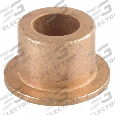 BUNTING BEARINGS Flanged Sleeve Bearing: Bronze, SAE 841, 3/8 in Bore, 1/2 in OD, 1/2 in Lg - Lubricated General Purpose Metallic Flanged Sleeve Bearings