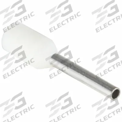 APPROVED VENDOR Wire Ferrule: 20 AWG Max Wire Size, Holds 1 Wire, White, Nylon - Insulated Ferrules