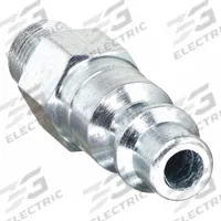 PARKER Quick Connect Hose Coupling: 1/4 in Body Size, 3/8 in Hose Fitting Size, 3/8"-18 Thread Size (MPN H2C-E). Key specifications — Brand: PARKER; Thread Size: 3/8"-18; Hose Fitting Gender: Male.