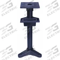 DAYTON Bench Grinder Stand: 14 1/2 in W x 11 3/8 in L Base (MPN 4Z154). Key specifications — attr1088544: 4Z154; attr1088545: DAYTON.