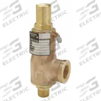 CASH VALVE Safety Relief Valve: Bronze, Brass, 1 in x 1 1/4 in, MNPTF x FNPTF, 30 psi to 514 psi (MPN C776BFEFK01-KM10-0250). Key specifications — Brand: CASH VALVE.