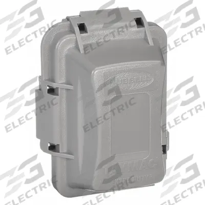 RACO While In Use Weatherproof Cover: 1 Gangs, For Decora/GCFI Electrical Component Type - 1-Gang While-in-Use Weatherproof Covers