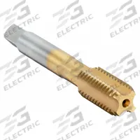 CHICAGO-LATROBE Straight Flute Tap: 1/2"-13 UNC, H5 / 2B, 4 Flute, Bottoming Chamfer (MPN 306341)