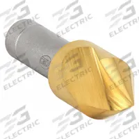 KEO Countersink: 60°, 1 Flute, 1 3/4 in Body Dia, 3/4 in Shank, TiN Coated Cobalt (MPN 919-000-570). Key specifications — Brand: KEO.